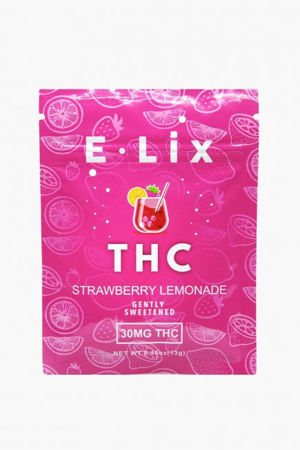 High Voltage Extracts E-Lix Drink Mix Strawberry Lemonade